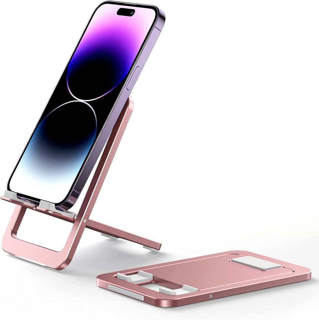 Adjustable Foldable Aluminum Phone/Tablet Stand